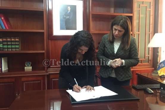 Atanasia Fleitas, nueva tesorera del Ayuntamiento de Telde (Foto TA)